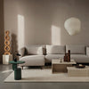 Teppe Stille Tufted Rug fra Ferm Living, i fargen Off White