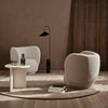 Teppe Stille Tufted Rug fra Ferm Living, i fargen Ash Brown