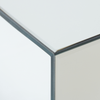 Sofabord i speilglass Mirror Block Coffee Table fra Hk Living, farge Clear