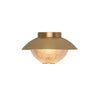Lampen Grace i messing.