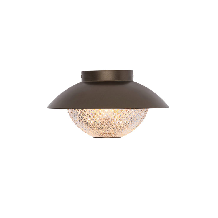 Lampen Grace i bronsefinish.