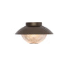 Lampen Grace i bronsefinish.