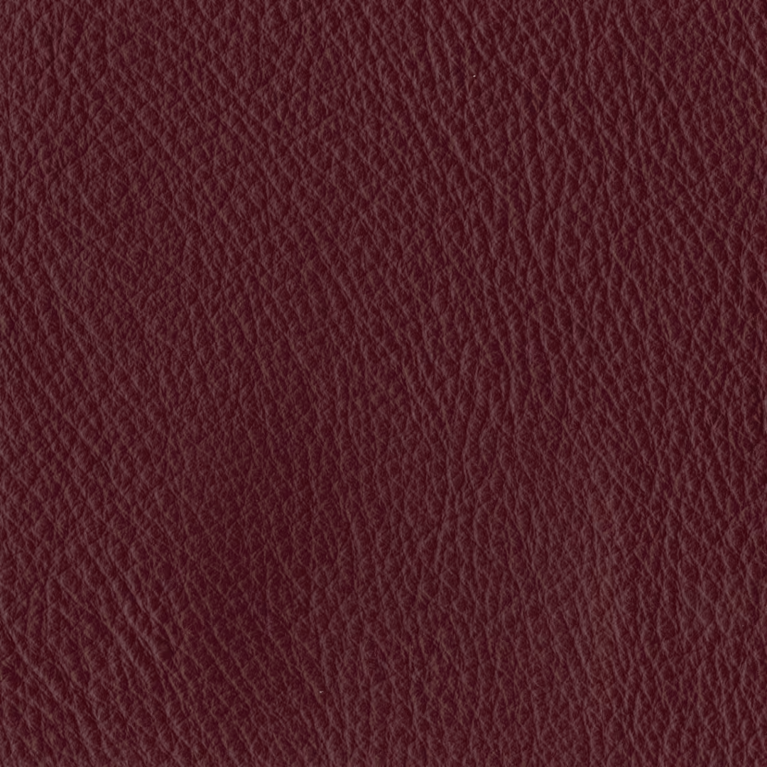 Skinn Thor farge 332 (burgunderfarget skinn)