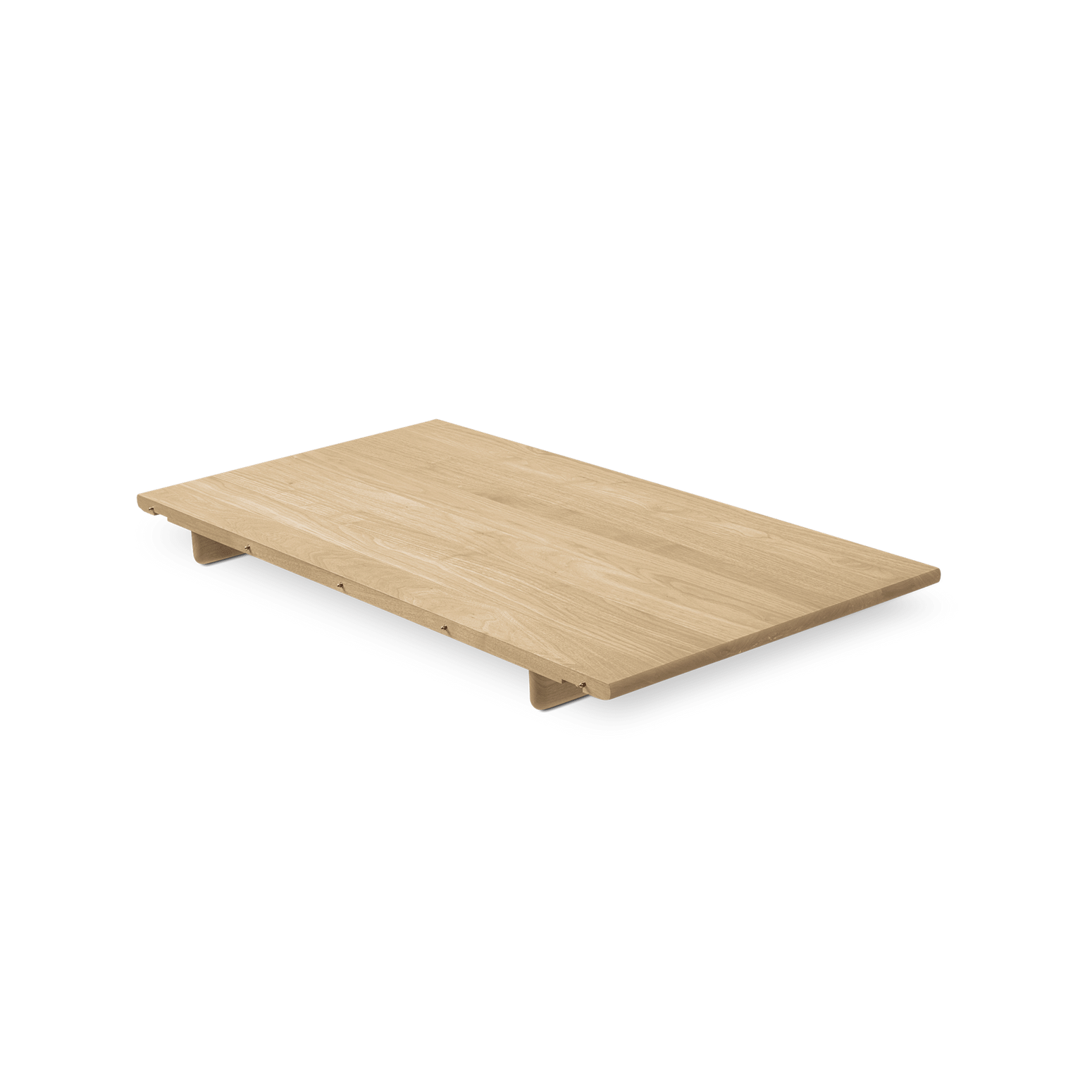 CH337/ CH338 / CH339 Dining Table er spisebord designet av Hans J. Wegner fra Carl Hansen & Søn og dette er ileggsplatene som er skreddersydd til spisebordet. Ileggsplate i hvitoljet eik til spisebord CH337 / CH338 og CH339 fra Carl Hansen & Søn.