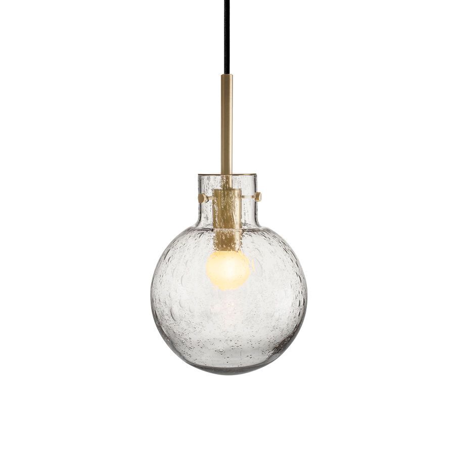 Krystallkule Soda fra Hadeland Glassverk. Farge: Klar, Ø160 mm.