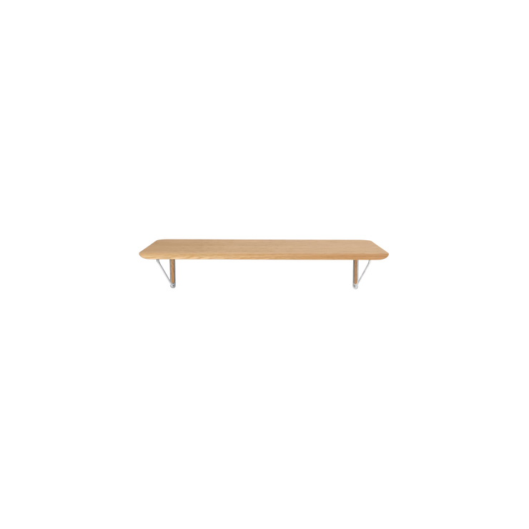 Vegghengt skrivebord AB019 Wall desk i lakkert eik fra Carl Hansen & Søn.