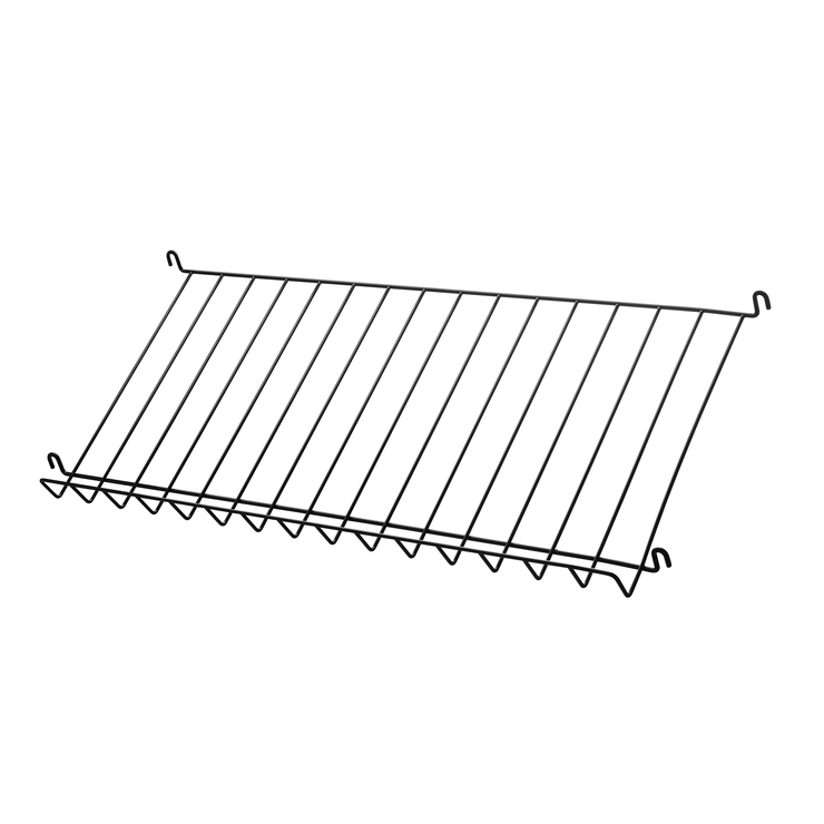 Magasinhylle B78 x D30 cm i svart.