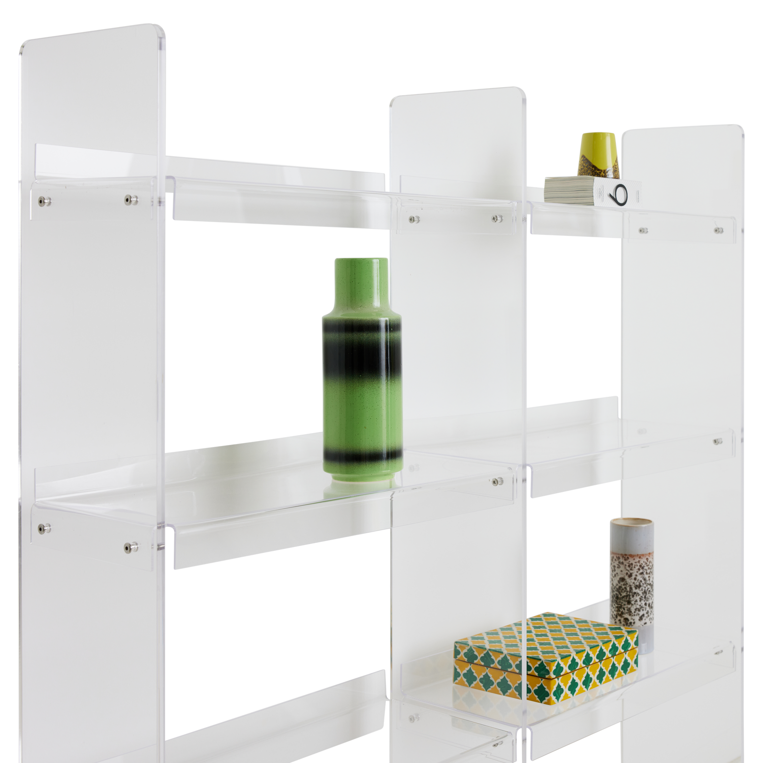 Hyllen Acrylic Cabinet fra HK Living i gjennomskinnelig akryl i fargen Clear.