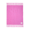Ullpleddet Chunky Mohair fra Layered i fargen Pink Punch.