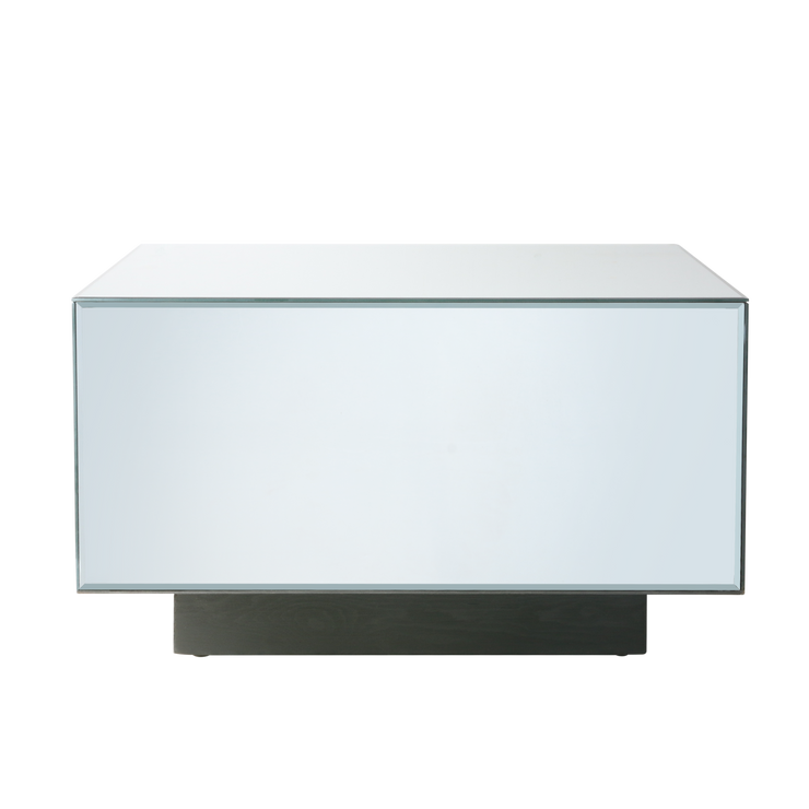 Sofabord i speilglass Mirror Block fra HK Living i variant Clear