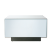 Sofabord i speilglass Mirror Block fra HK Living i variant Clear