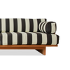 Sofa Outdoor Teak fra HK Living i tekstilet Stracciatella 