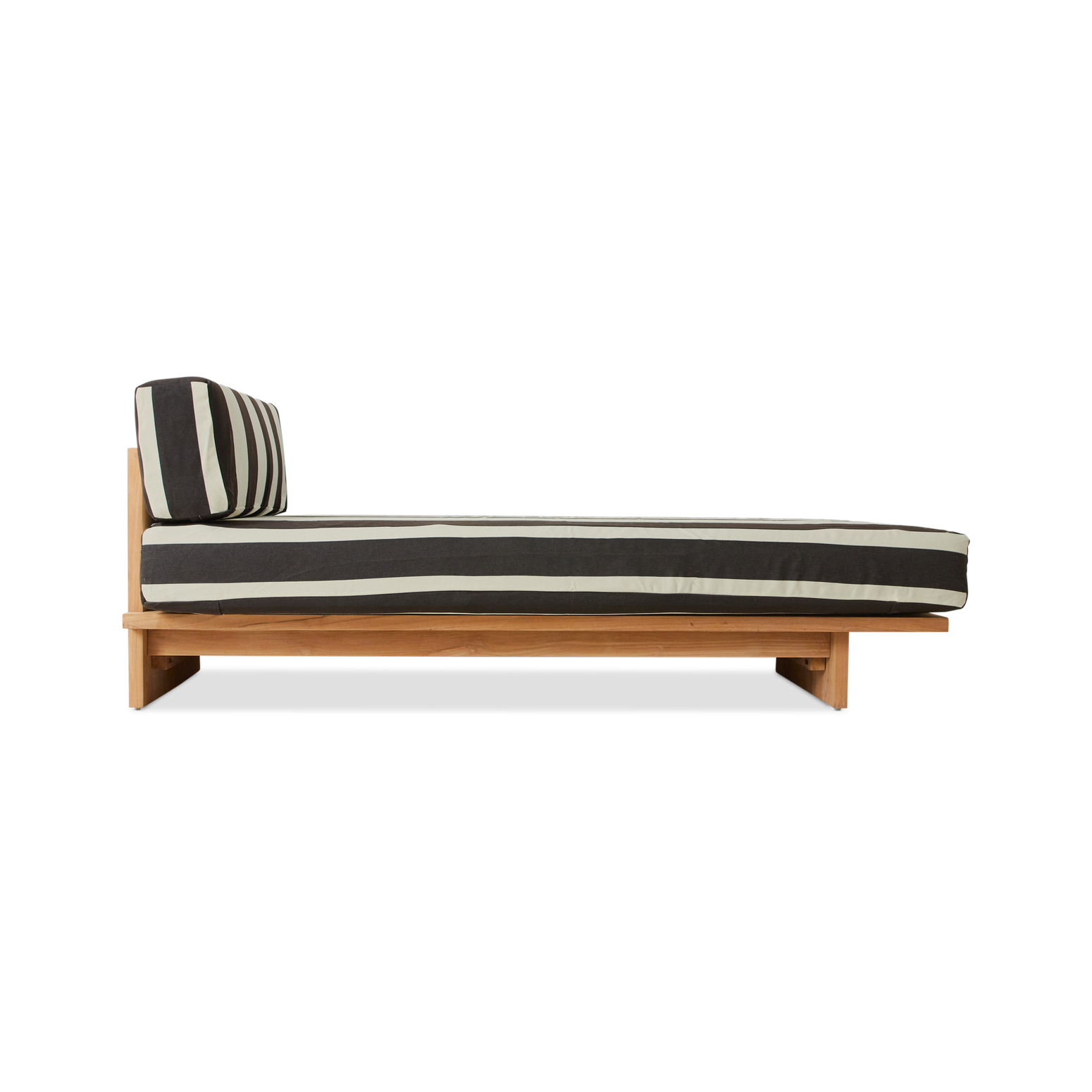 Dagseng Outdoor Teak fra HK Living i tekstilet Stracciatella