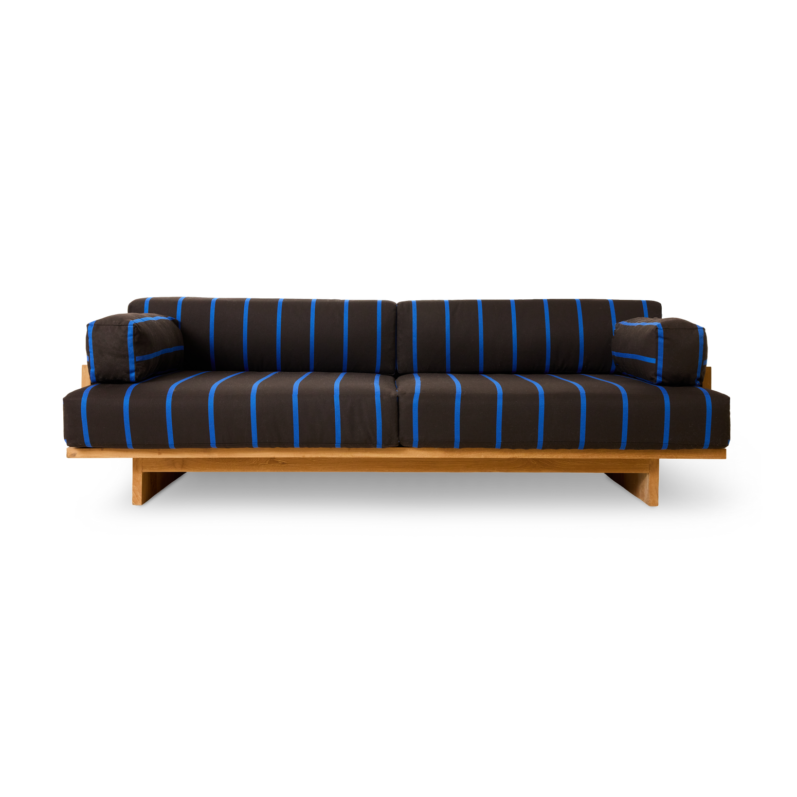 Sofa Outdoor Teak fra HK Living i tekstilet Burnt Sky