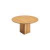 Spisebord Plush Table rundt fra dk3 i oljet eik.