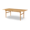 Spisebord CH327 Dining Table fra Carl Hansen & Søn i oljet eik, 190x95 cm