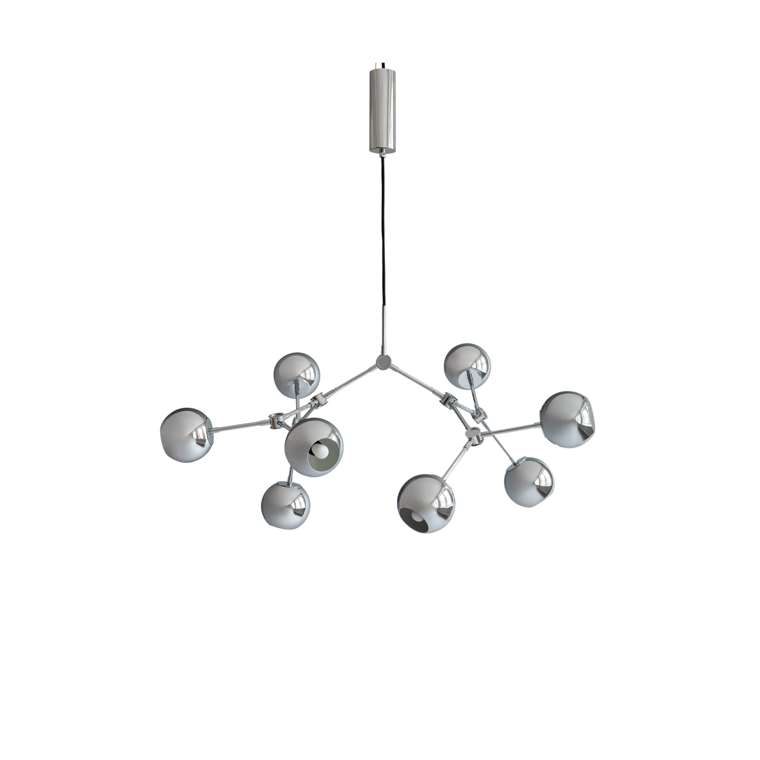 Taklampe Drop Chandelier Globe fra 101 Copenhagen i liten variant.