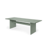 Spisebordet Rink Dining Table i fargen Tea Green fra Ferm Living i størrelse 90x240 cm