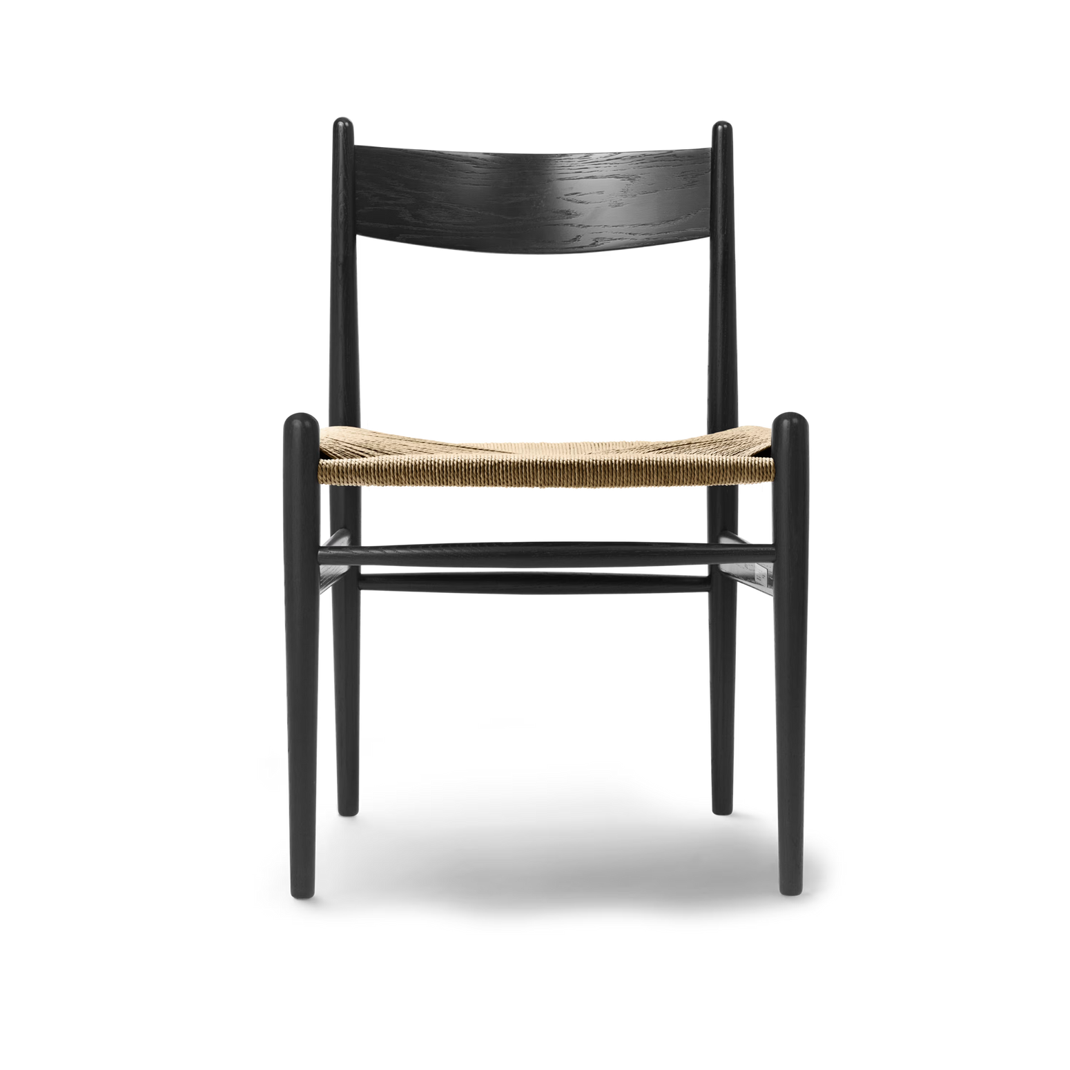 Spisestol CH36 Chair fra Carl Hansen i malt svart eik.