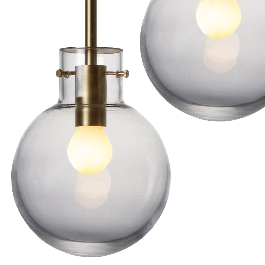 Denne vakre kuppellampen i munnblåst kvalitetsglass er en del av serien Krystallkule fra Hadeland Glassverk. En nydelig taklampe som er fin å henge sammen i en komposisjon av ulike størrelser eller flere på rad, men også superfin hengende alene! Lampens tidløse uttrykk gjør at den passer like fint inn i moderne hjem, som i mer klassiske interiører og innredninger. Lampen kan dimmes.
