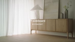 Video av skjenken Pl Sideboard fra Ethnicraft i heltre eik