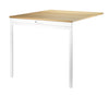 Foldebord B78 x D96 x H71 cm i eik/hvit.