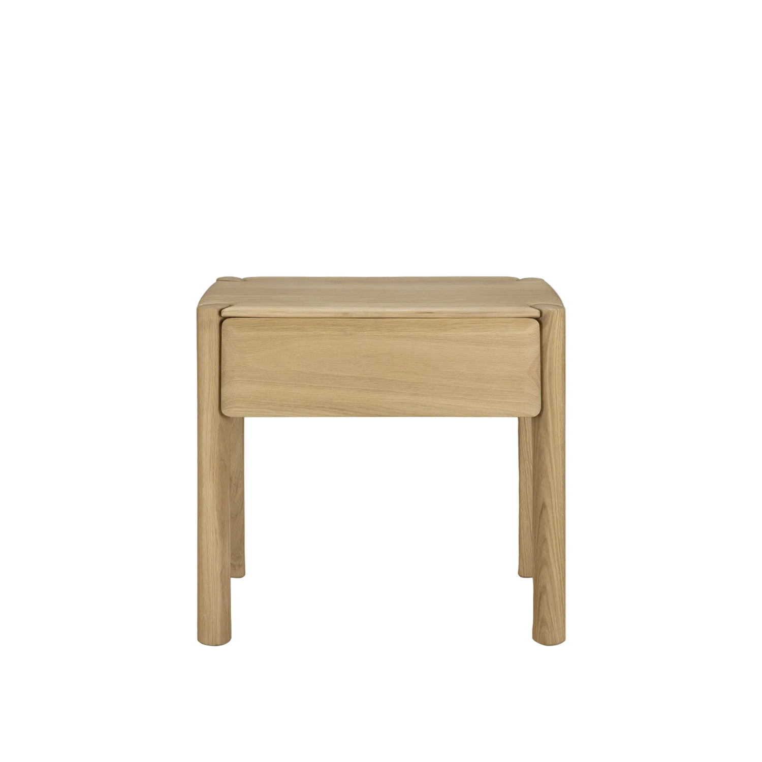 Nattbord Pl Bedside Table fra Ethnicraft i heltre eik med skuff