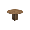 Spisebord Plush Table rundt fra dk3 i røkt eik.