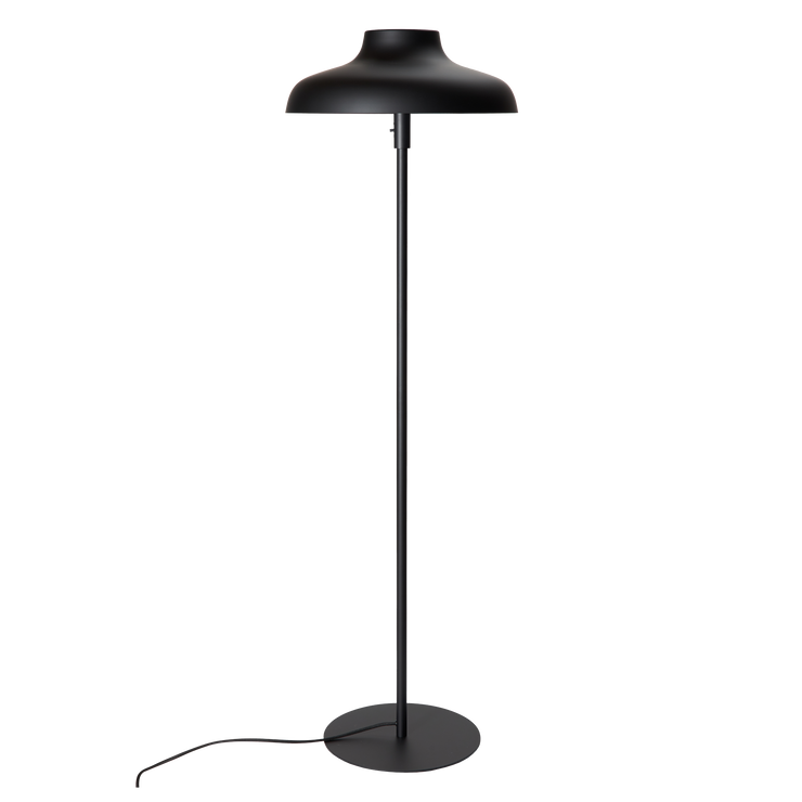 Gulvlampen Bolero fra Rubn i helsvart versjon (medium).
