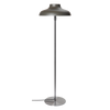 Gulvlampen Bolero fra Rubn i stål med skjerm i fargen Umbra Grey (medium).