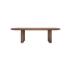 Spisebord Plush Table ovalt fra dk3 i røkt eik.