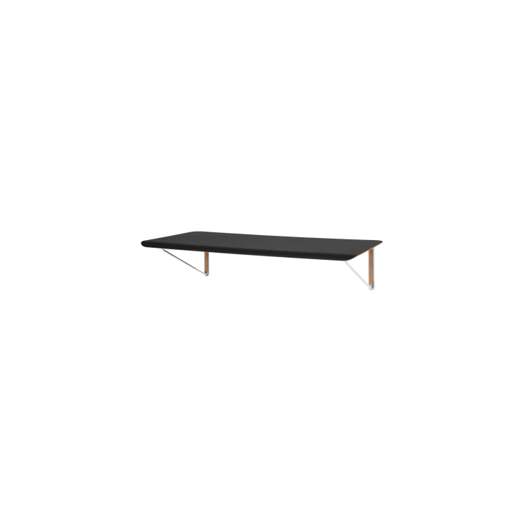 Vegghengt skrivebord AB019 Wall desk i sort laminat fra Carl Hansen & Søn.