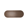 Spisebord Plush Table ovalt fra dk3 i valnøtt.