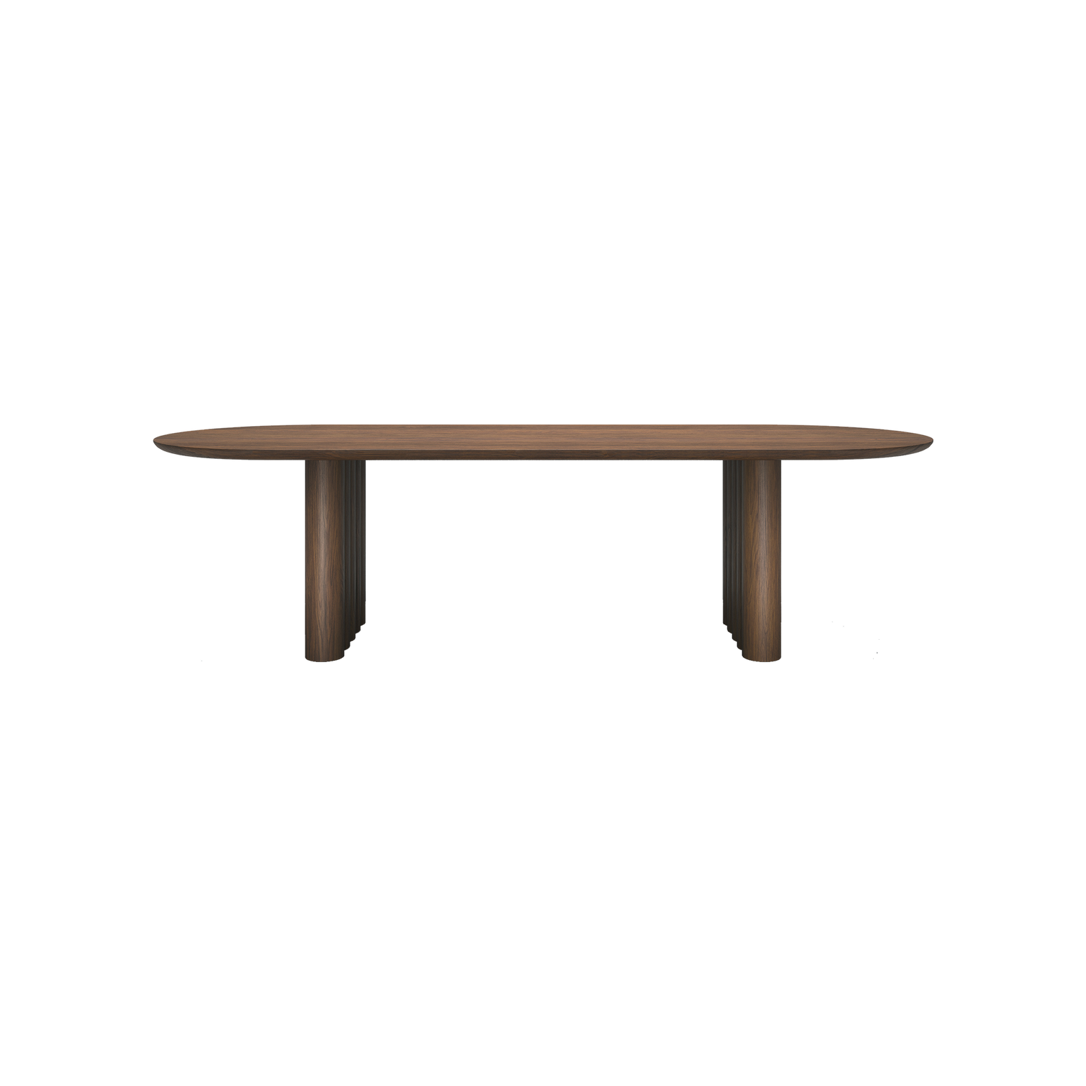 Spisebord Plush Table ovalt fra dk3 i valnøtt.