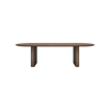 Spisebord Plush Table ovalt fra dk3 i valnøtt.