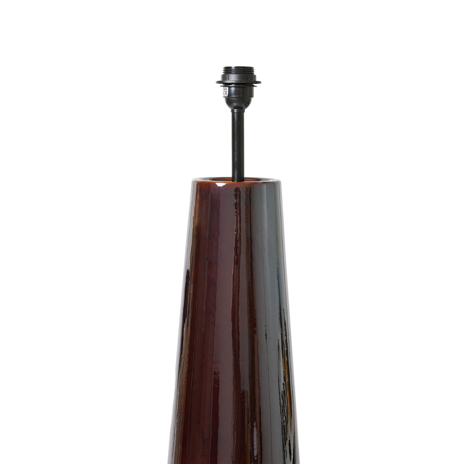 Gulvlampe Cone Floor Lamp Brown XL fra HK Living