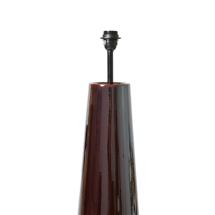 Gulvlampe Cone Floor Lamp Brown XL fra HK Living