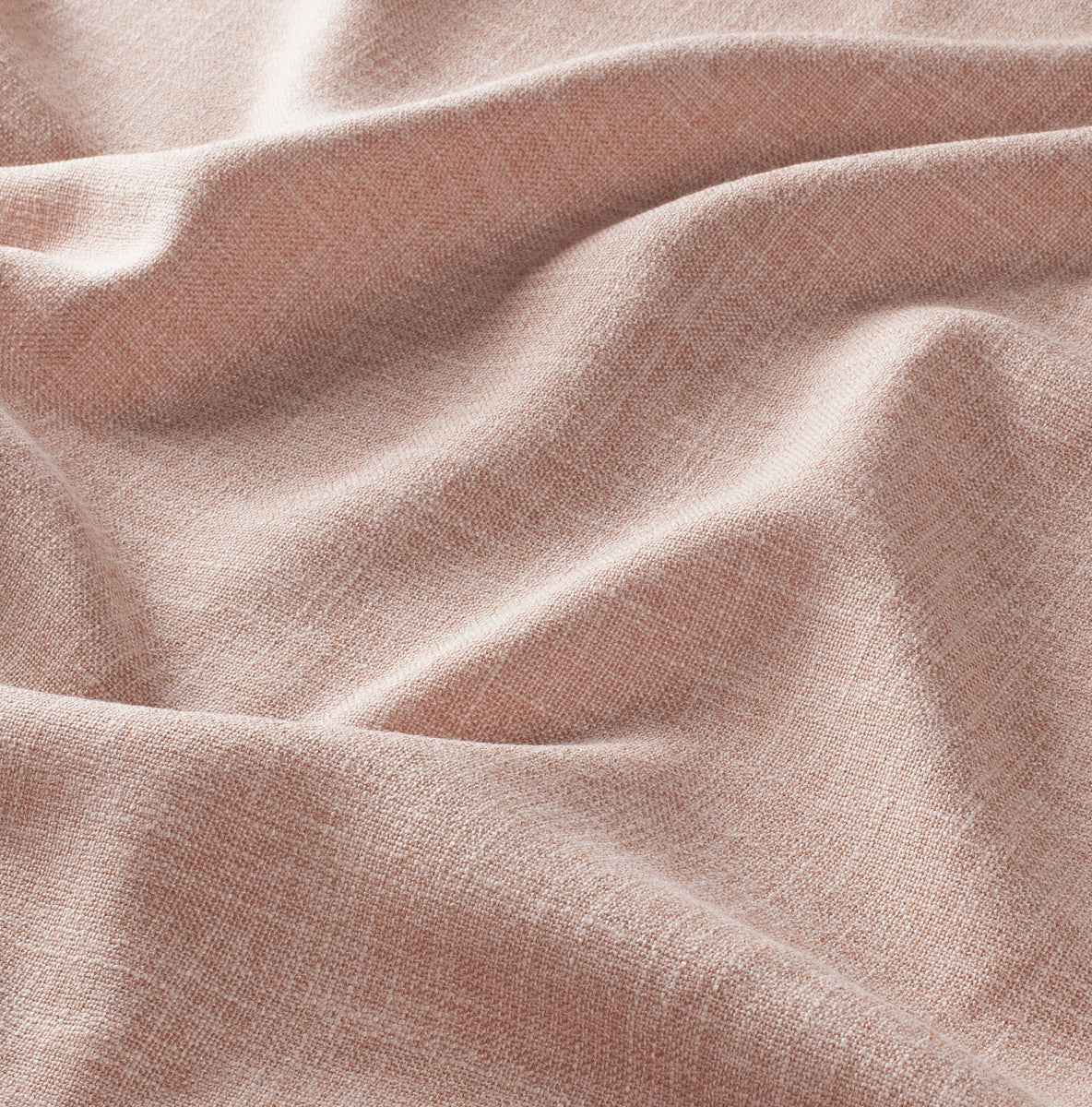 Gardintekstil vevd linlook Wheat fra OsloDeco, farge Pudderrosa 02