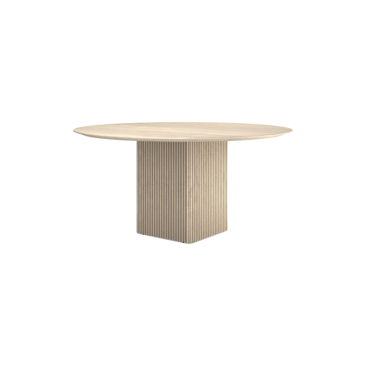 Spisebord Ten Table rundt fra dk3 i hvitoljet eik.