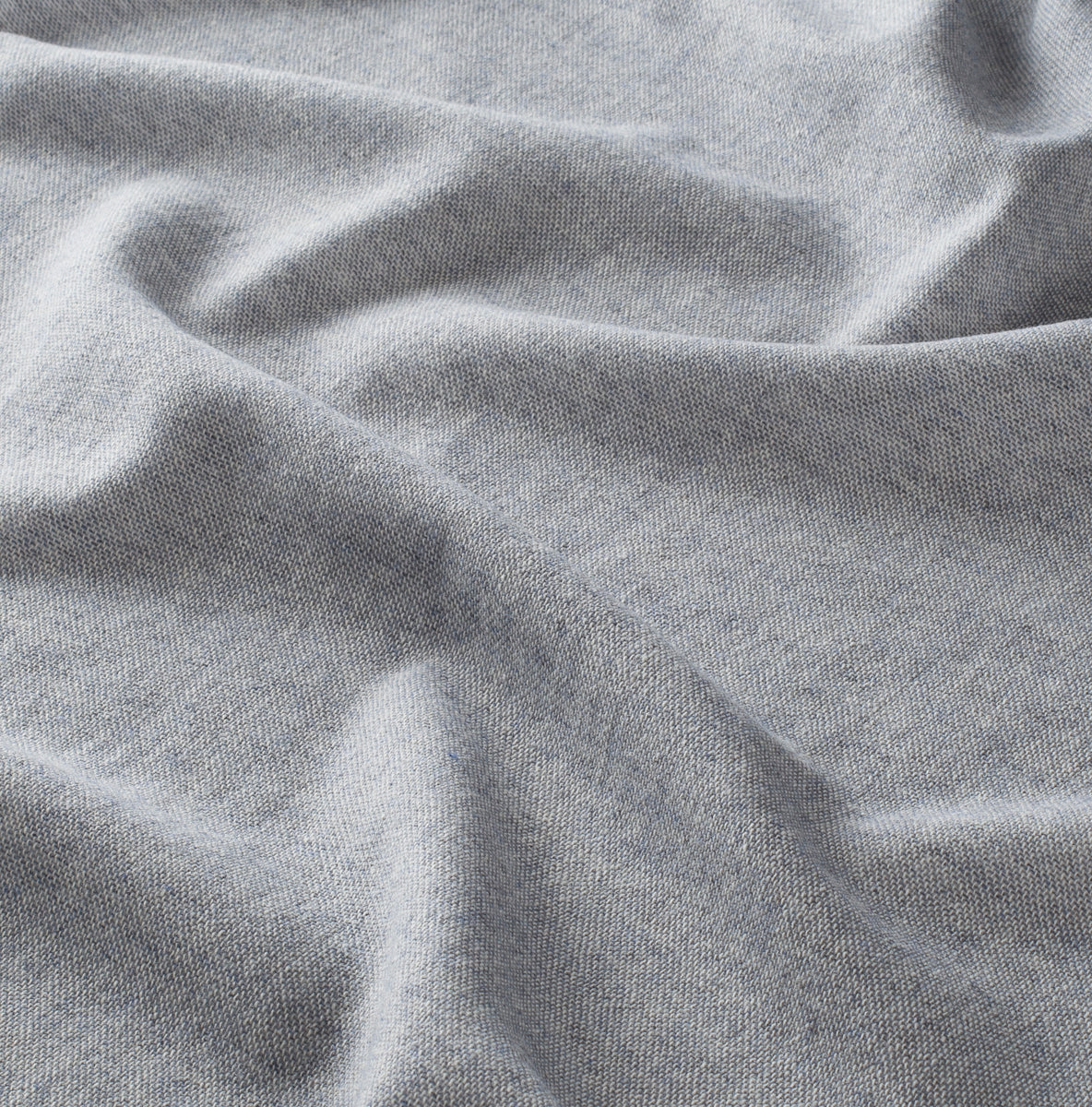 Gardintekstil ull Wool fra OsloDeco, i farge Lyseblå 02
