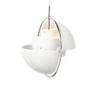 Lampen Multi-Lite Pendant fra Gubi, kan justeres på ulike måter – og gir en moderne og unik stil til hjemmet ditt.