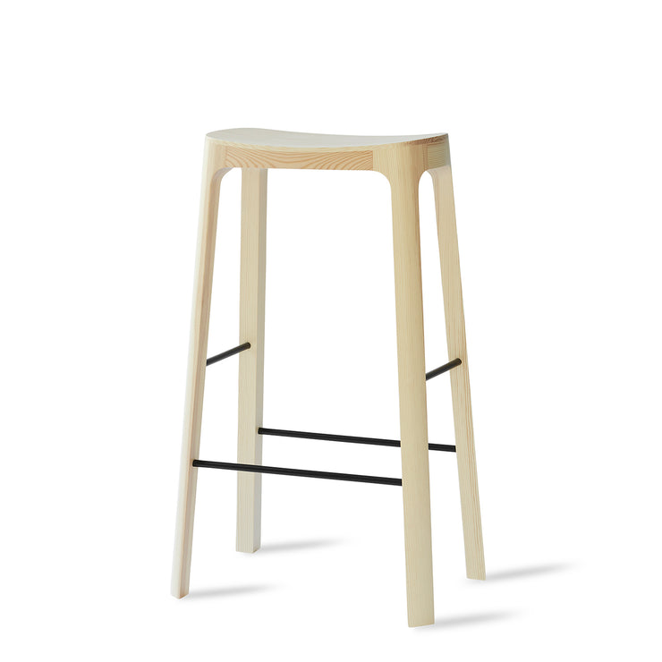 Crofton Bar Stool furu natur