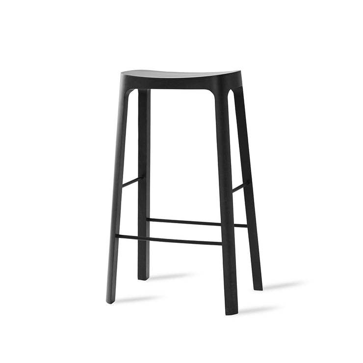 Crofton Bar Stool svartpigmentert