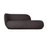 Tekstil  Bouclé Warm Dark Grey (Prisgruppe 3)