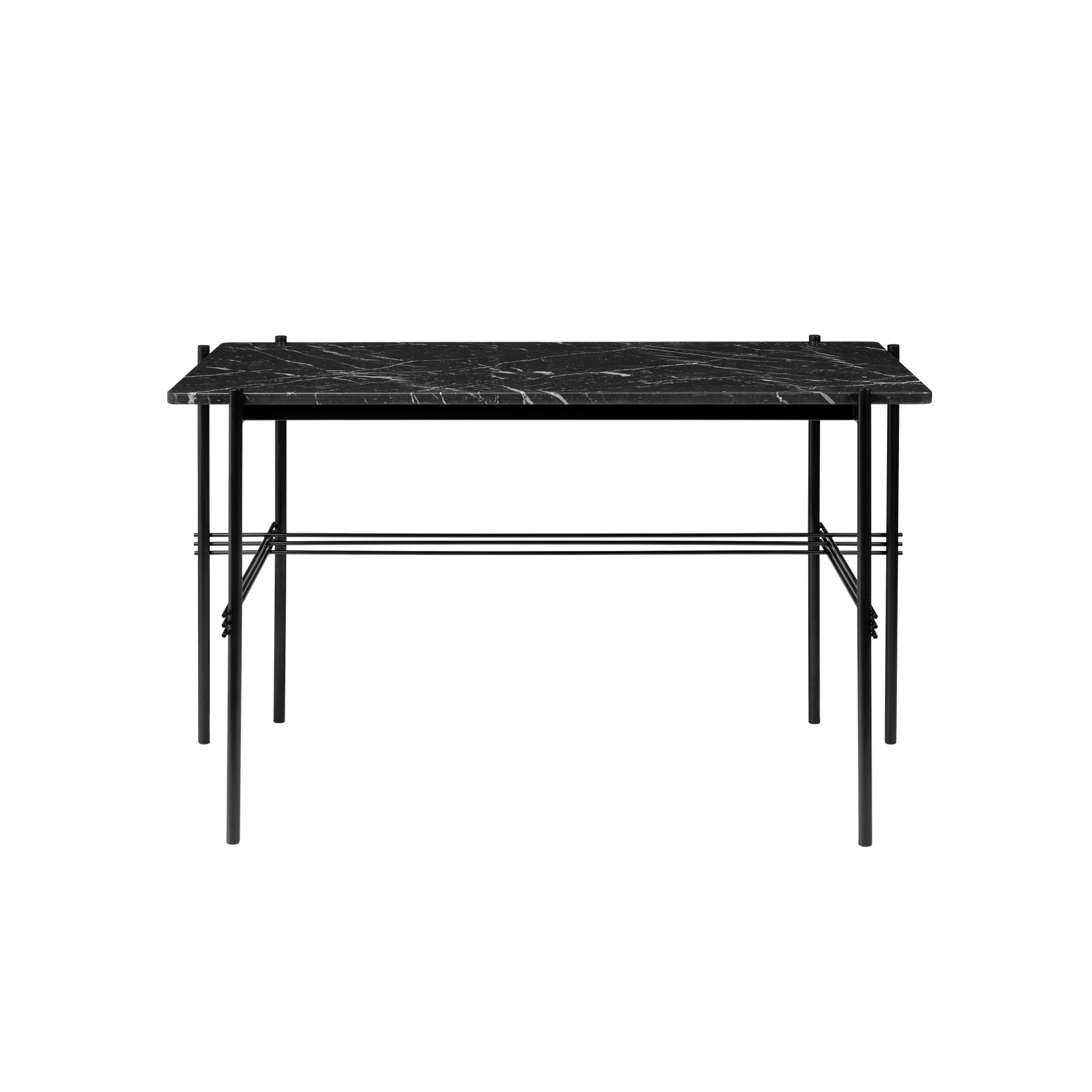 TS Desk fra Gubi, i svart marmor gjør hjemmekontoret til noe du ikke har lyst til å forlate!