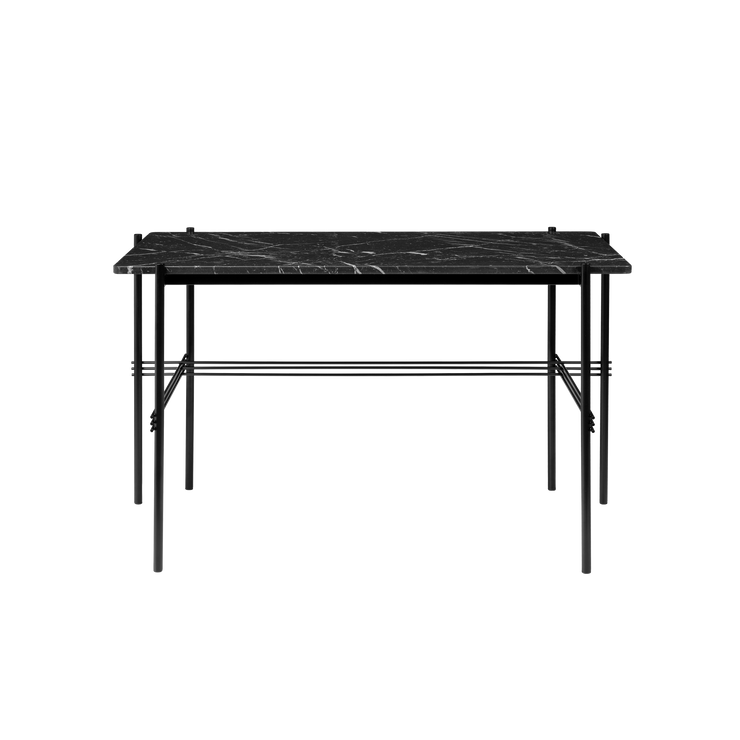 TS Desk fra Gubi, i svart marmor gjør hjemmekontoret til noe du ikke har lyst til å forlate!