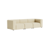 Sofa Mags 3-seter fra Hay, kombinasjon 1, tekstil Mode 014