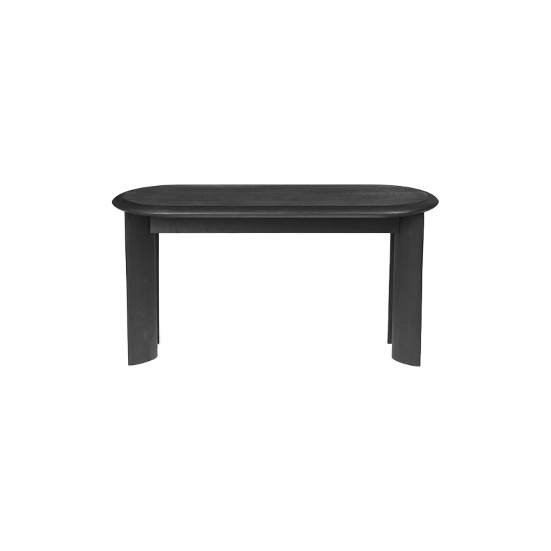 Benken Bevel fra Ferm Living i svartoljet eik.