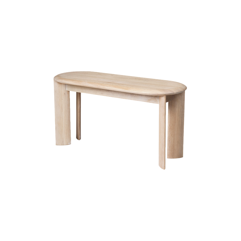 Benken Bevel fra Ferm Living i hvitoljet eik.