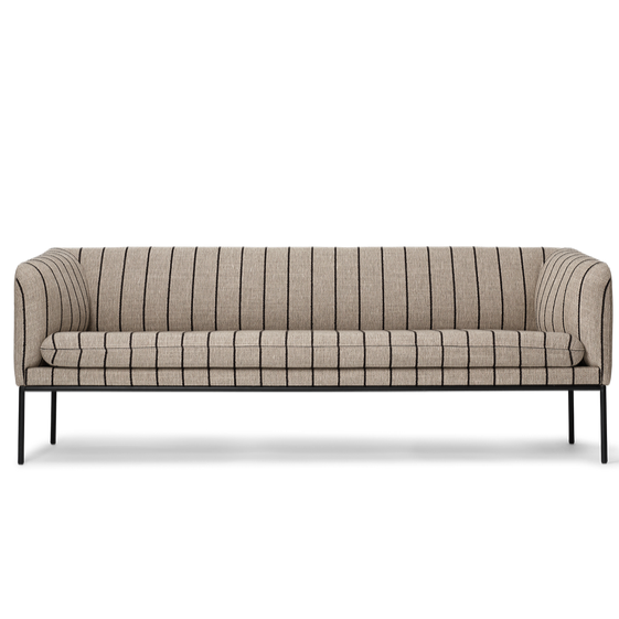 Turn Sofa 3 - Pasadena Sand/Black (PG3)